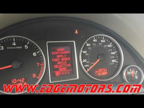 Audi A4 engine control module ecu replacement and programing by Edge Motors