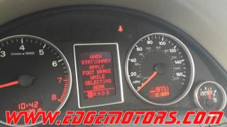 Audi A4 engine control module ecu replacement and programing by Edge Motors