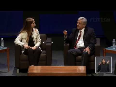 AMLO en el Tec de Monterrey