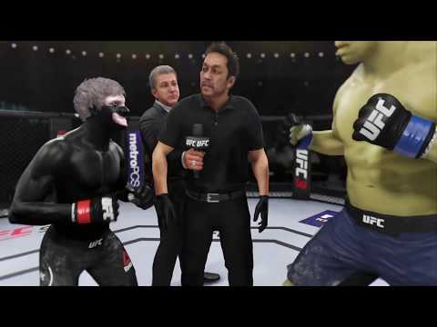 Ken Kaneki vs. Hulk (EA Sport UFC 3) - Crazy UFC 👊🤪