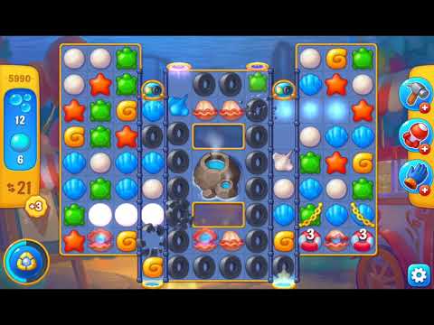 Fishdom 2021 - Level 5990   #playrix #fishdom #gaming