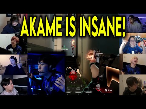Valorant Streamers Reacts To DFM Akame Insane 3k Against Team Secret In VCT