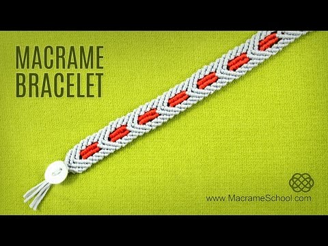 Heart Friendship Bracelet for Valentines Day DIY Tutorial