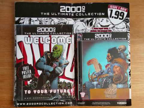 2000 AD Ultimate Collection detalhes da coleção UK