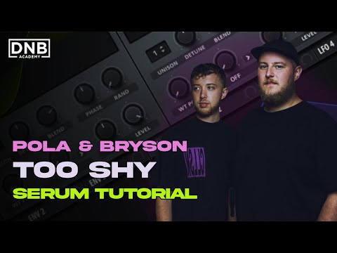 How to create BASSES like Pola & Bryson X IYAMAH - Too Shy