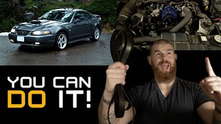 How to Change a Serpentine Belt | 99-04 New Edge Mustang GT