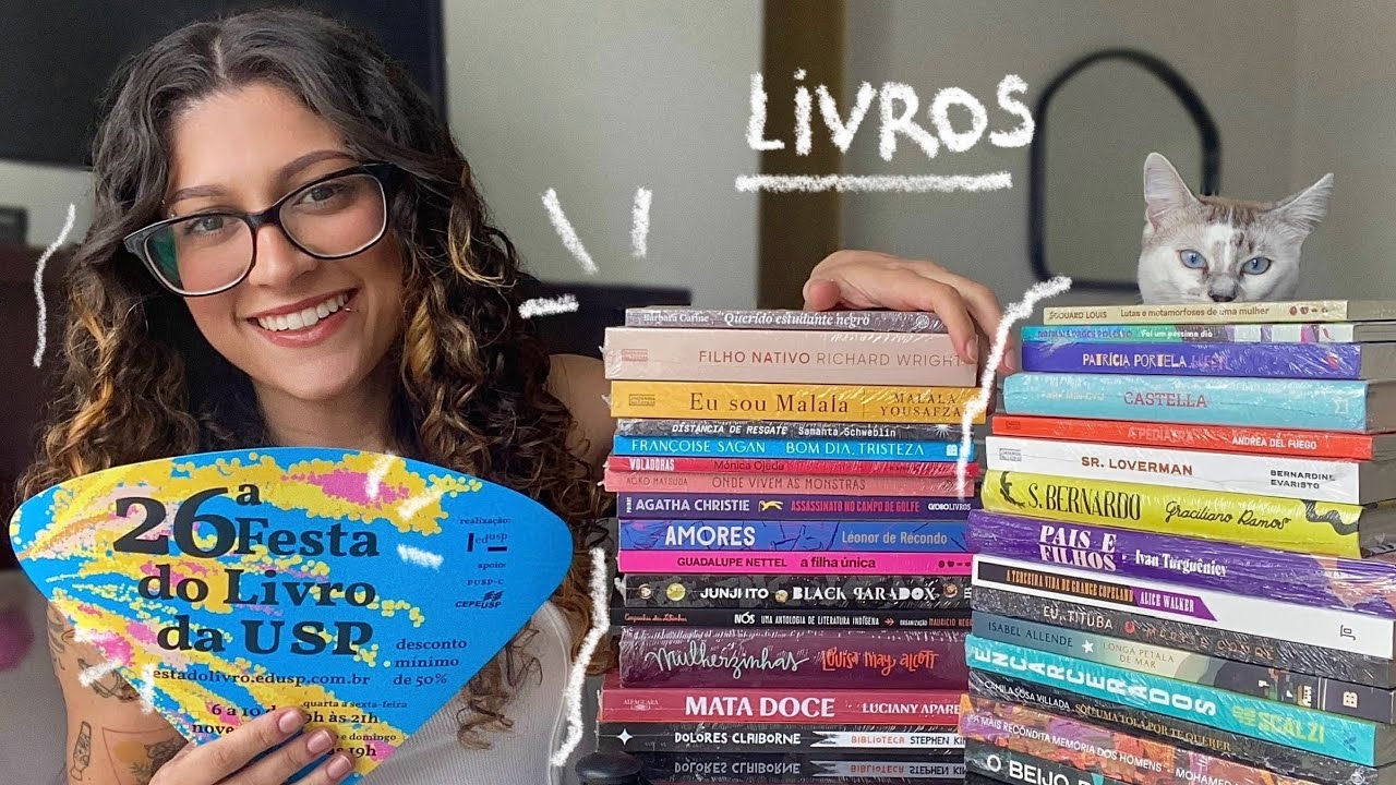O que comprei na Festa do Livro da USP 📚