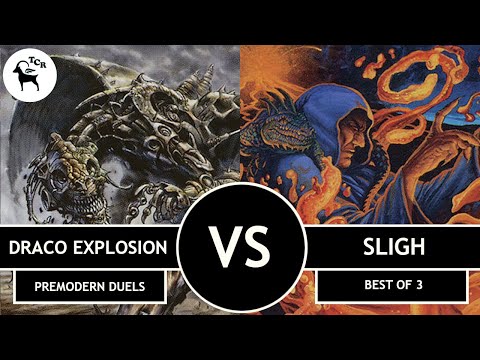 Draco Explosion vs Sligh - Premodern Duels