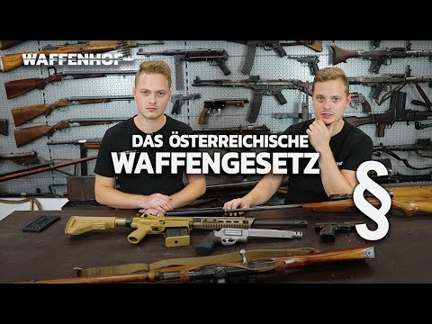 Weapons legal for ages 18 and up in Austria | The Weapons Act