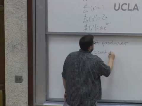 Differential & Integral Calculus, Math 31A, Part 5