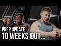 GROW your CHEST when DIETING | 10 Weeks Out Update