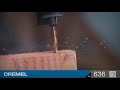 Grąžtas Dremel Bosch 636 medienos grąžtų rinkinys 3/4/5/6 mm
