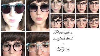 EyeGlasses Haul and Try On- EyeBuyDirect, Firmoo, etc.