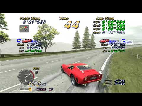 Outrun 2 SPDX - Time Attack Route A OR2/250 GTO (Teknoparrot)