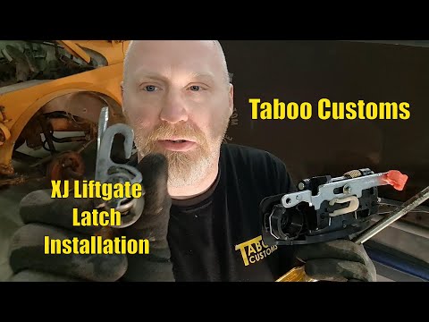 Jeep Cherokee XJ Liftgate Latch Replacement
