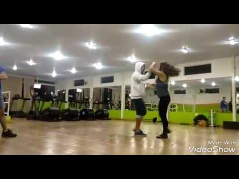 Aline Vecchi e PH - finalzinho de aula