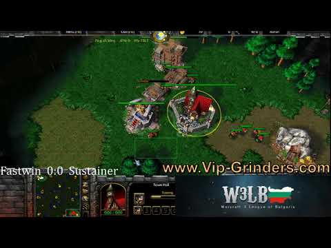 Warcraft 3 League of Bulgaria R16 Fastwin vs Sustainer / MoonBG  vs Sixb0nes / killer vs Godfather