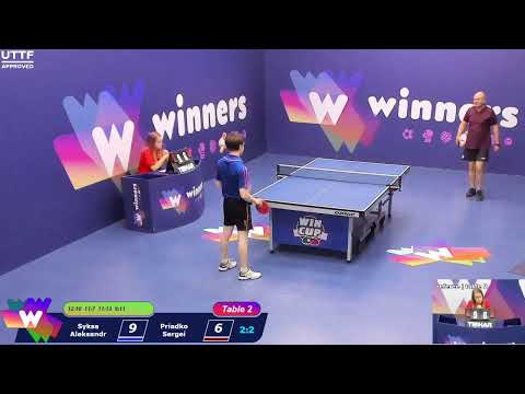 WINners CUP table 2  10.10 Syksa Aleksandr - Priadko Sergei 20:30