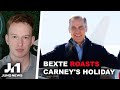 Keean Bexte takes Mark Carney to task for vacation as Trump threatens 35% tariffs
