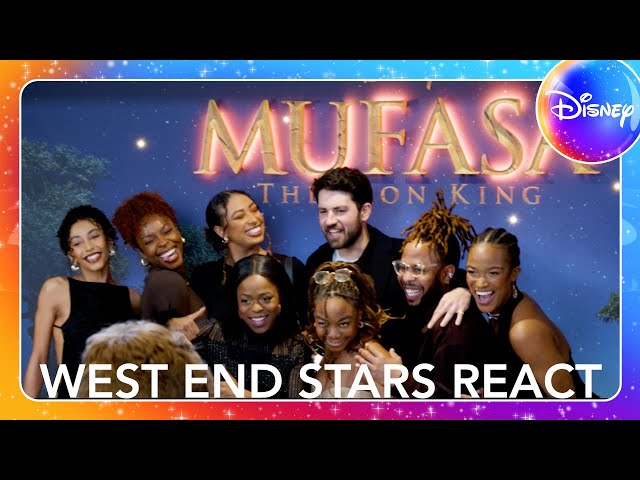 Exclusive Reactions from Disney UK & West End Stars!