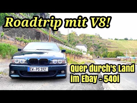 BMW E39 540i - hält er durch? Roadtrip ins Ahrtal | V8 2023