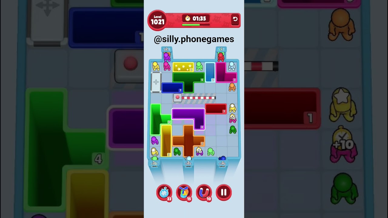 Drop Away Level 1021 Walkthrough Solution