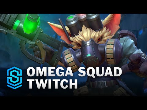 Omega Squad Twitch Wild Rift Skin Spotlight