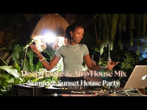 Deep House & Afro House Mix | Summer Sunset House Party 2025 | DJ Alina Noir