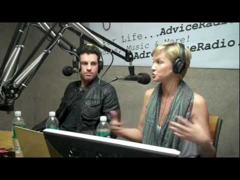 Ashley Scott & Steve Hart on "Acting Up w/ Skyler & Steve"