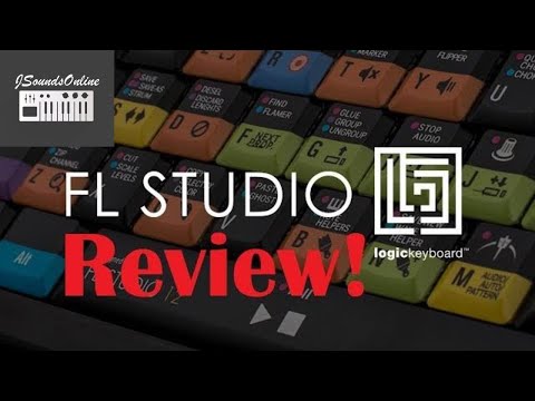 FL Studio Shortcut Keyboard Review "LogicKeyboard"