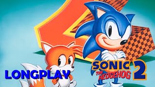 Longplay || Sonic the Hedgehog 2 (1992) || Sega Mega Drive / Genesis - Genesis Plus GX Emulator