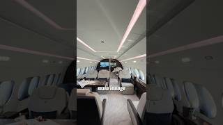 $80,000,000 Private Airbus JET With a Bedroom! #shorts #privatejet