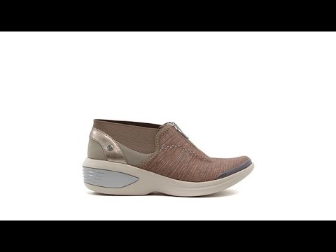 Bzees Fling ZipFront Wedge Athleisure