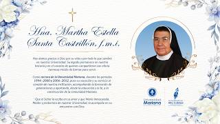 Eucaristía en memoria de la Hna. Martha Estella Santa Castrillón