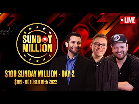 $109 SUNDAY MILLION - DAY 2 ♠️ Joe, Nick & Griffin ♠️ PokerStars