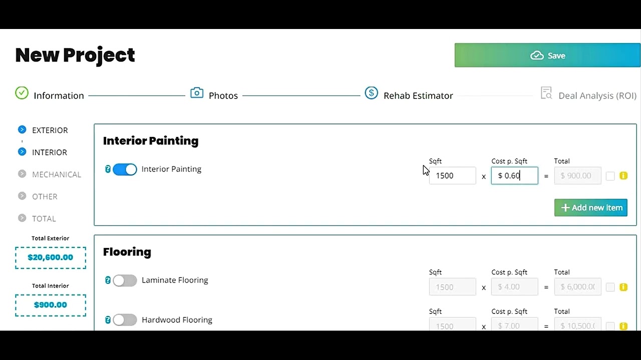 STEP 2 - Mastering Rehab Estimation