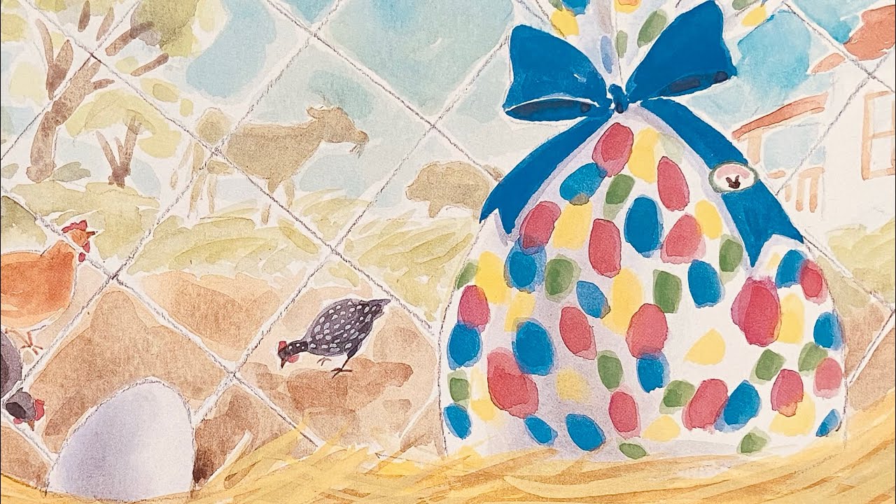 Easter in the Chicken Coop - The story of the egg that wanted to be an Easter egg