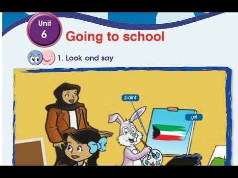1  FUN WITH English Grade 1B   Unit 6  Going to school   Lesson 1