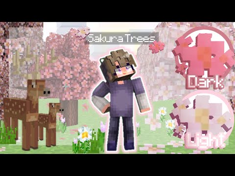 CHERRY TREES! (Sakura Trees) | Texture Pack - YouTube