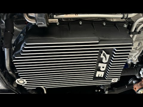 2024 Duramax Denali PPE Transmission Pan Install. More Fluid and Better Cooling!