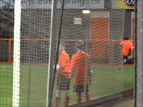 Blokkers E1 - ZAP E1 in het KRAS Stadion 16-12-2011