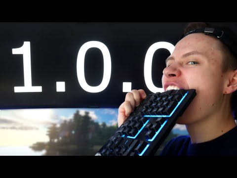 Pelasin Minecraftin ENSIMMÄISTÄ versiota!