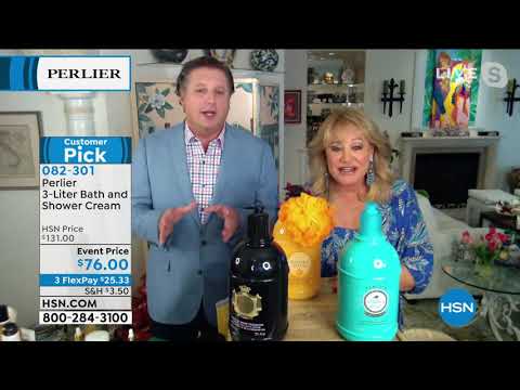 Perlier 3 Liter Doppel Latte Bade-Duschmilchcreme