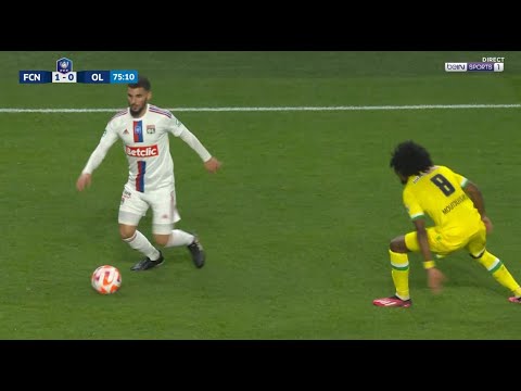 Houssem Aouar vs Nantes Coupe de France semifinal
