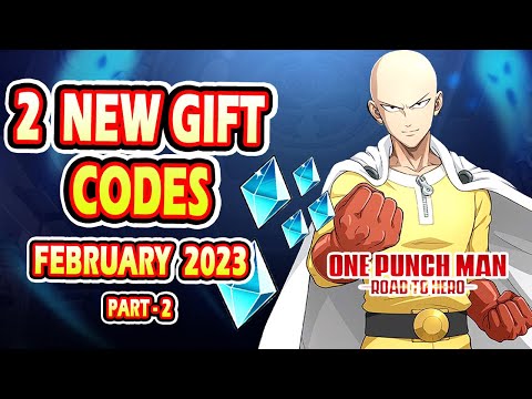 One Punch Man Road to Hero 2 New Codes || One Punch Man 2 New Gift Codes February 2023 (Part - 2)