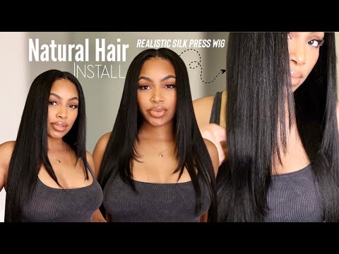BEST V- PART WIG FOR NATURAL & RELAXED HAIR| Kinky...