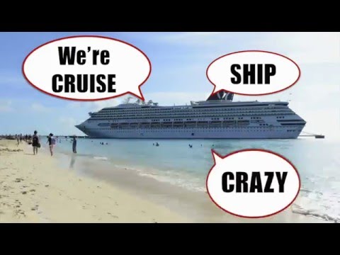 CRUISE SHIP CRAZY - The cruising THEME SONG (Lyric Video)