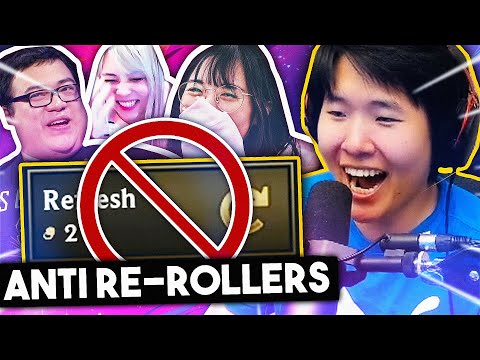 How to BEAT RE-ROLL SPAMMERS! - 6 BLADEMASTERS ft. Lilypichu Scarra Yvonnie | TFT Teamfight Tactics