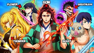 The Next HASHIRA Generation Explained - Tanjiro, Zenitsu and Inosuke Power Up To Another Level.