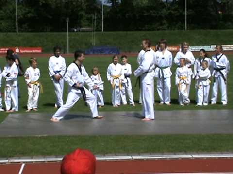 Vorführung Taekwondo TuS Witten Stockum 2010